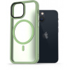 Kryt na mobil AlzaGuard Matte Case Compatible with MagSafe pre iPhone 13 Mini zelený (AGD-PCMM32G)
