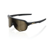 Okuliare 100% S2 Matte Black - Soft Gold Mirror Lens