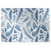 Ochranná podložka pod stoličku Ochranná podložka pod stoličku blue papradie mwp-w0012629