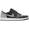 Pánska vychádzková obuv NIKE-Air Jordan 1 Low OG Shadow black/medium grey/white Čierna 42,5