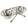 Trixie miska set + stojan 2x0,75L