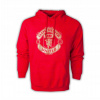 Mikina - JHK Detská mikina veľkosti 152 s dlhým rukávom červená, zlatá (Manchester United, mikina, 12-14 rokov 152 cm)