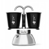 BIALETTI SET MINI EXPRESS INDUCTION 2 SAL. CIERNA + 2 POH. + BIALETTI PERFETTO MOKA CLASSICO, MLETA KAVA, 250G