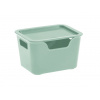 Tontarelli Úložný box BELLA L s vekom - 1,9 l zelená 8034529814