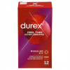 Durex Feel Thin Extra Lubricated tenké prezervatívy 12 ks