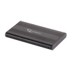 EUR Gembird EE2-U2S-5 kryt pre úložný disk, kryt pre HDD, čierny, 2,5