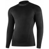 Pánske termoaktívne tričko Brubeck Cooler čierne, veľkosť XL