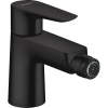 Hansgrohe 71720670 TALIS E bidetová batéria s odtokovou súpravou s tiahlom, matná čierna