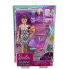 Barbie Skipper Detská opatrovateľka s kočíkom GXT34