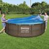Bestway Solárna bazénová plachta Flowclear 356 cm - Modrá - 98154-60367