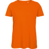 B&C Tričko Inspire T, Medium Fit, z bio bavlny, krátký rukáv, dámské COT01TW4323503-orange L Oranžová