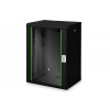 DIGITUS Digitus DN-19 16-U-SW rack 16U Nástenný regál Čierna (DN-19 16-U-SW)