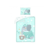 Detské obliečky do postieľky Halantex SLONÍK, 100/135+40/60, BBH-0218SBL