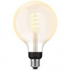 Inteligentná žiarovka Philips Hue 8719514301542 LED filamentová žiarovka G125 1x7W E27 550lm 2200-4500K White Ambience, stmievateľná, Bluetooth