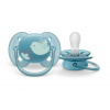 Philips AVENT Cumlík Ultrasoft Premium 6-18m modrá 1 ks / Vtáčik
