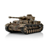 TORRO TORRO tank PRO 1/16 RC PzKpfw IV provedení G vícebarevná kamufláž - BB Airsoft