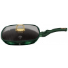 BERLINGERHAUS BERLINGERHAUS Panvica grilovacia s pokrievkou a titánovým povrchom 28 cm Emerald Collection BH-6051 (BH-6051)