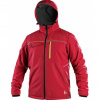 CANIS Pánska softshell bunda CXS STRETCH, červená, Varianta červená, Veľkosť XXL