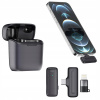 Mikrofon krawatowy bezprzewodowy do telefonu USB-C pre iPhone 16 15 14 13 12