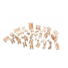 Woodcraft Drevené 3D puzzle Nábytok
