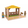 Vláčiková zastávka Safari Bigjigs Rail