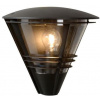 Nástenná lampa Lucide 11812/01/30 - Vonkajšie nástenné svietidlo LIVIA 1xE27/60W/230V čierne IP44 (75743)