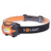 SOLIGHT SOLIGHT - LED čelové svietidlo, 3W COB, 3x AAA