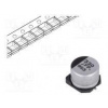 Kondenzátor elektrolytický low ESR SMD 330uF 6,3VDC Ø8x6,2mm
