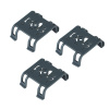 VNT electronics s.r.o. Šedý fixačný klip pre DOG GPS mini - 3 ks