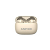 Canyon TWS-10, On Go, 10 ANC, True Wireless Bluetooth slúchadlá do uší, nabíjacia stanica v kazete, béžové CNS-TWS10BG