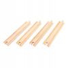 Bigjigs Rail Dlhé kruhové koľaje 17cm 4ks
