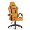 Herné kreslo HC-1000 Mustard - zamatová látka
