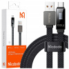 Mcdodo CA-4980 USB na USB-C s displejom, 1,2m, černý