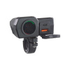 USB+USB C nabíjačka s voltmetrom/teplomerom na motocykel