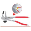 Ks Tools - Kliešte na závažie samootváracie, 250mm 150.2024