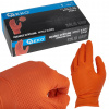 Geko Nitrilové rukavice SOLID GRIP 50ks veľkosť S, oranžové