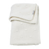 Meyco Deka Knots Teddy fleece - Off white