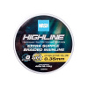 NASH - Pletená šnúra Highline Extra Supple Braid UV Yellow 1200 m 0,35 mm 18,14 kg