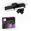Stropné svetlo Philips Hue White and Color Ambiance centristi 3L Cross Ceiling Čierna 50608/30 / P7 (915005928501)
