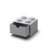 LEGO 40201740 LEGO Schubladenbox DESK DRAWER 4, 1 Schub, Sivá