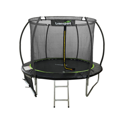 LEAN Sport Max 8 stôp čierno-zelená trampolína