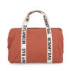 Childhome Prebaľovacia taška Mommy Bag Canvas Terracotta 55x30x40 červená