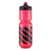 GIANT DOUBLESPRING II Transparent Red/black 750ml Cyklo láhev, bidon na kolo
