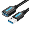 Predlžovací kábel USB 3.0 samec - samica Vention CBHBH, 2 m (čierny) 6922794748880