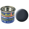 REVELL 79 Šedivo modrá matná syntetická modelárska farba (RAL7031), 14ml (REVELL 32179 GREYISH BLUE MAT 14ml 0,47fl oz EMAIL COLOR)