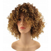 Kostým, maska - Parochňa Afro Curly Curly Cosplay glam rock blond c (Parochňa Afro Curly Curly Cosplay glam rock blond c)
