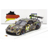 Spark-model Porsche 911 992 Gt3 Cup Team Kkramer Racing N 121 24h Nurburgring 2024 M.di Martino - C.bruck - F.leid - M.oberheim 1:43 Black Yellow