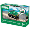 Brio Elektrická lokomotíva zelená 33214