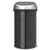 Brabantia Touch Bin 60L Matná čierna/nerez