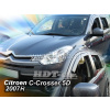 Plexi, ofuky Citroen C-Crosser 5D 2007 =>, + zadní